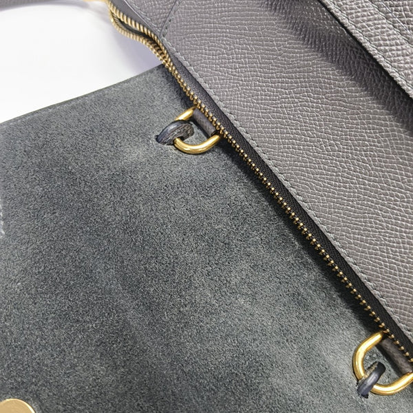 BELT Nano Calfskin Gray