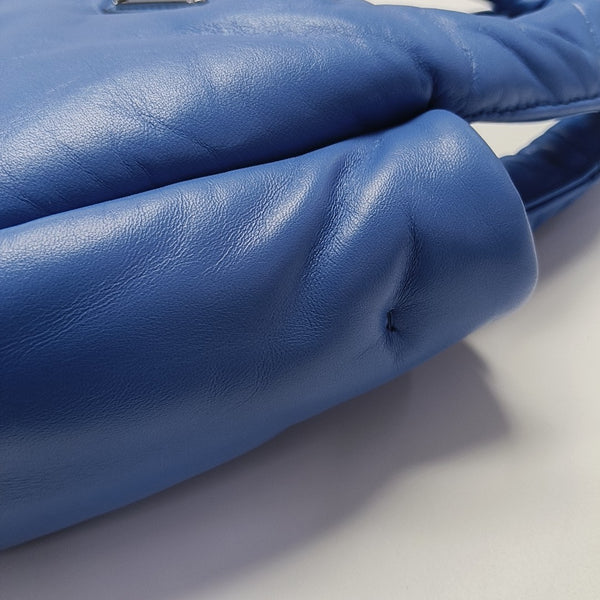Lambskin Shoulder Bag Blue