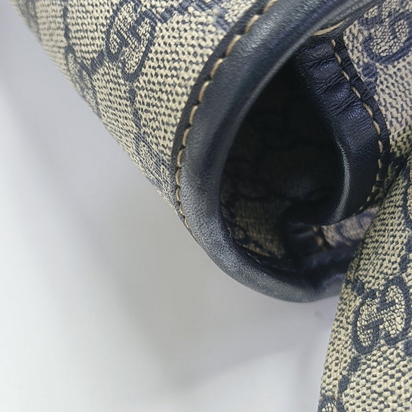 Monogram Coated Canvas Shoulder Bag Beige