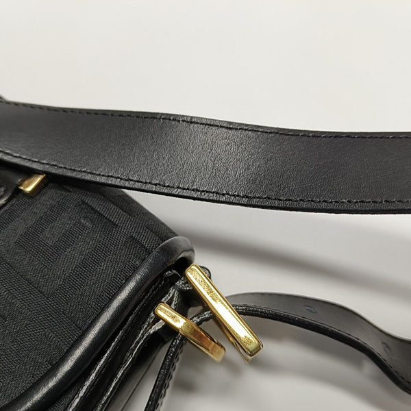 Canvas Shoulder Bag Black