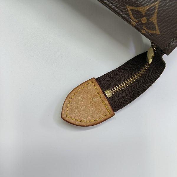 TOILET POCKET 26 Monogram Coated Canvas Brown