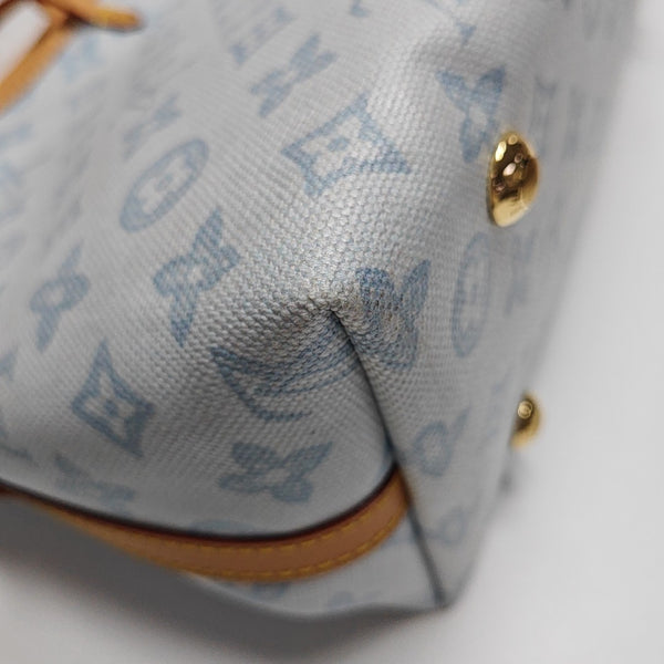 CARRYALL PM Monogram Coated Canvas Blue