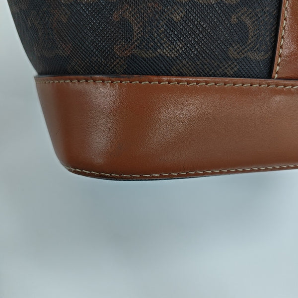 TRIOMPHE CANVAS Small Coated Canvas Brown