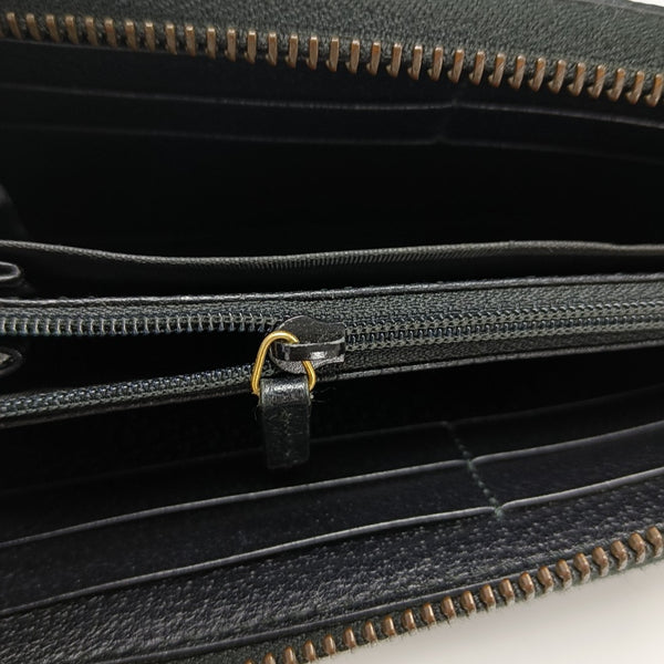 Calfskin Wallet Black
