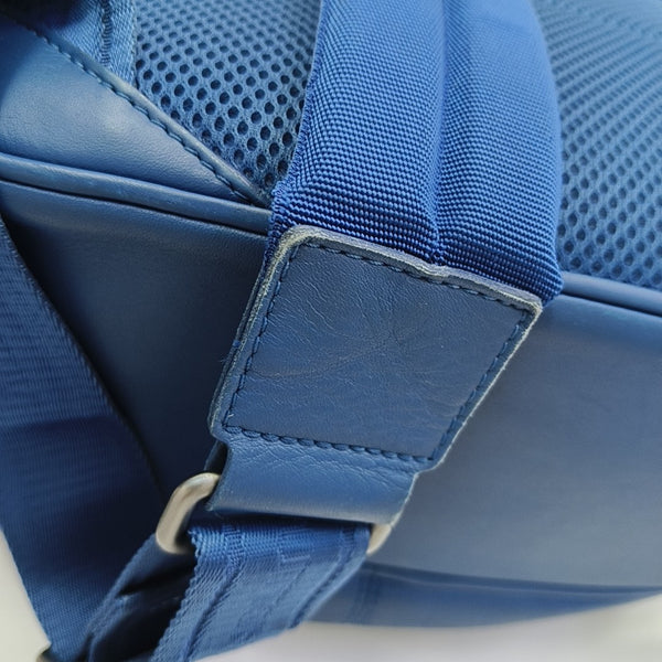 MICHAEL Damier Calfskin Blue