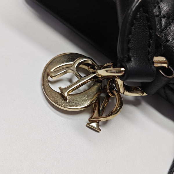 Cannage Lambskin Black