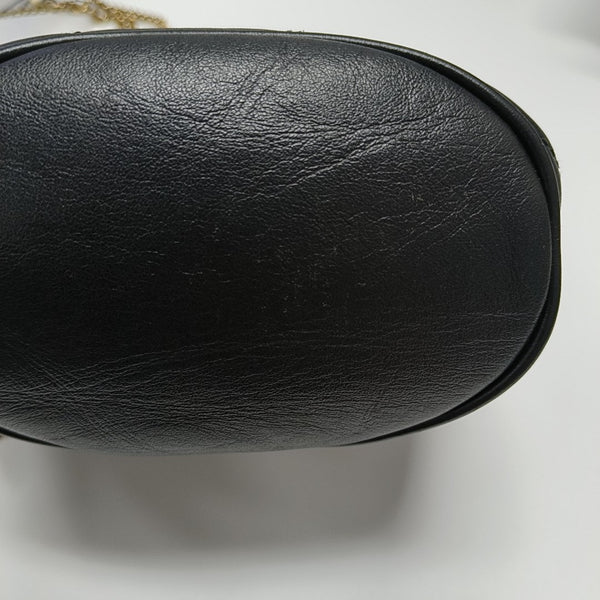 GG Marmont Mini Quilted Calfskin Black