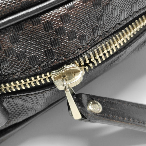 Calfskin Shoulder Bag Brown