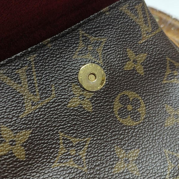 VIVA CITE Monogram Coated Canvas Brown