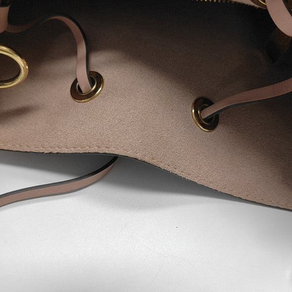 NÉONOÉ MM Monogram Coated Canvas Brown