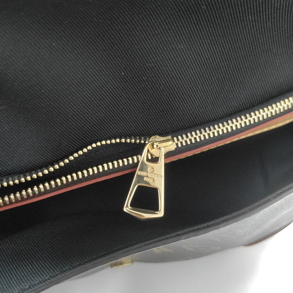 DIANE Monogram Coated Canvas Brown