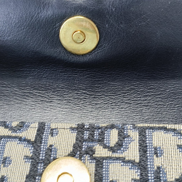 Saddle Monogram Canvas Azul