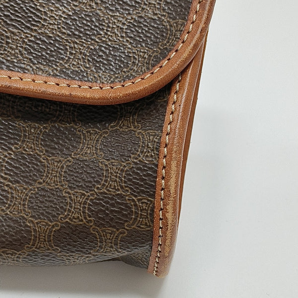 MACADAM Coated Canvas Brown Wallet
