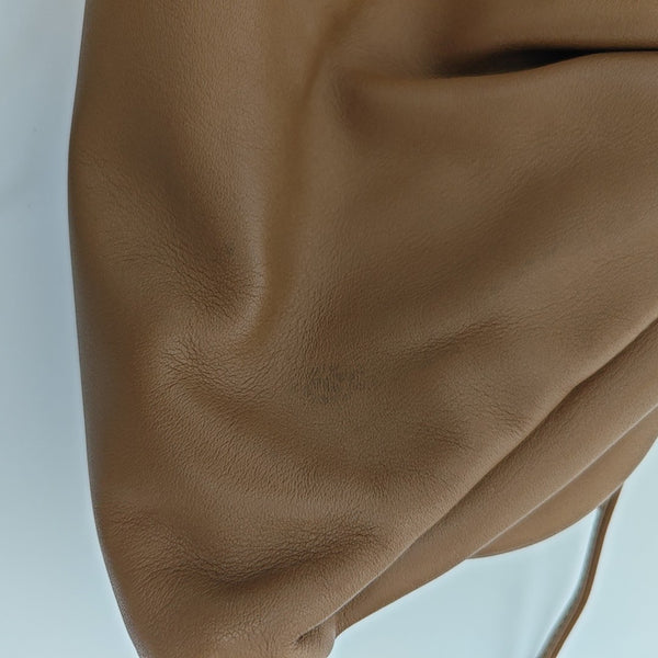 Authenticated pre-owned The Pouch Mini Calfskin Brown - Shoulder Bag at Looply