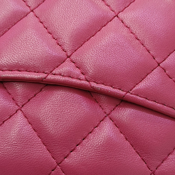 WOC Quilted Lambskin Pink