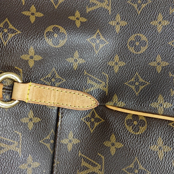 TOTALLY MM Monogram Coated Canvas Brown