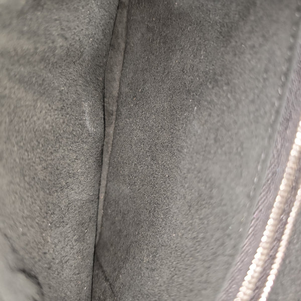Monogram Coated Canvas Top Handle Bag Brown