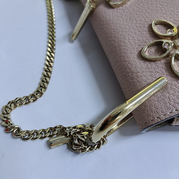 Drew Mini Calfskin Pink