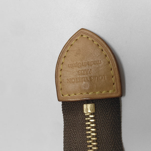 TOILET POCKET 19 Monogram Coated Canvas Brown