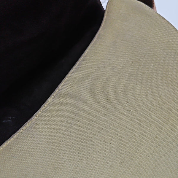 Saddle Canvas Beige