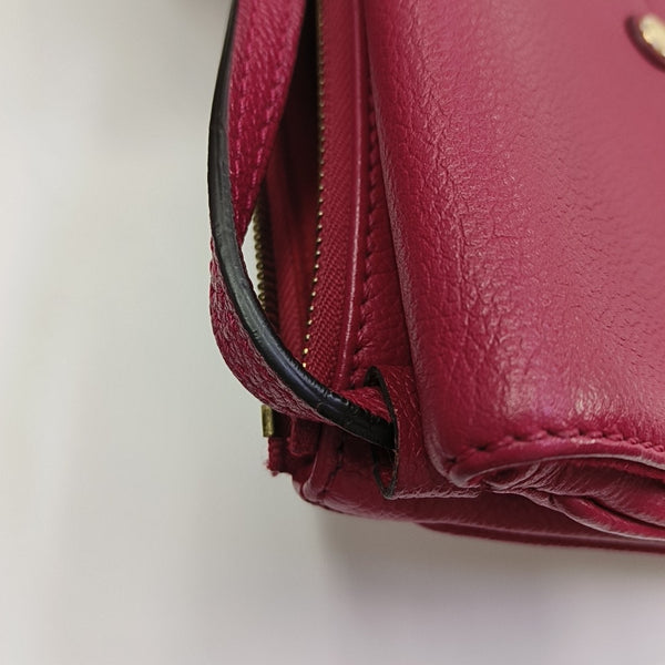 TWICE Calfskin Red