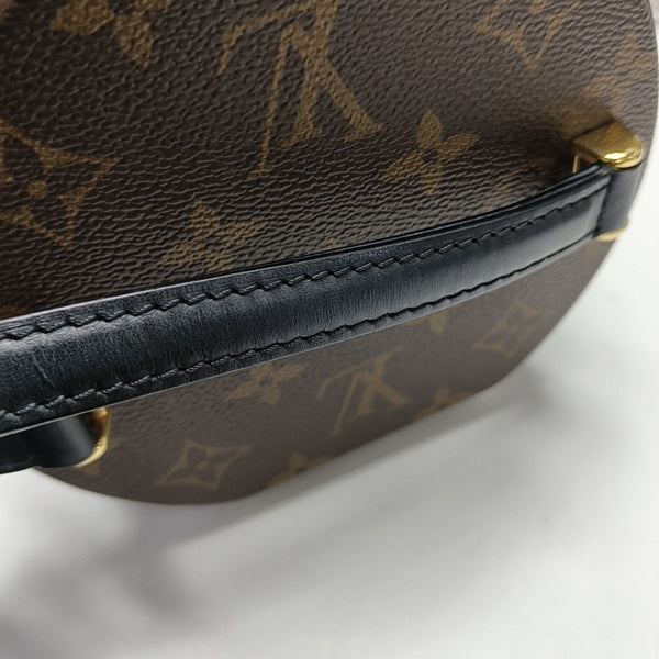 CANNES PM Monogram Coated Canvas Brown