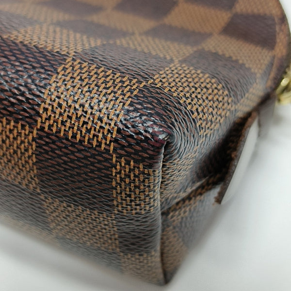 COSMETIC PM Damier Ebene Coated Canvas Brown
