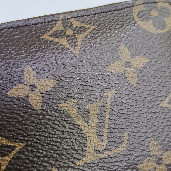 ZIPPY Monogram Coated Canvas Brown Wallet