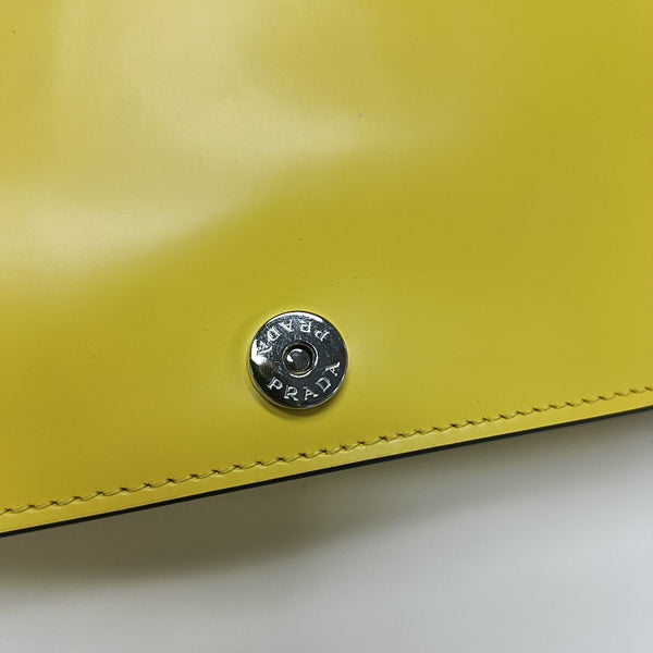 Calfskin Crossbody Bag Yellow