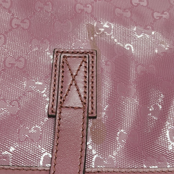 GG Imprime Monogram Coated Canvas Pink