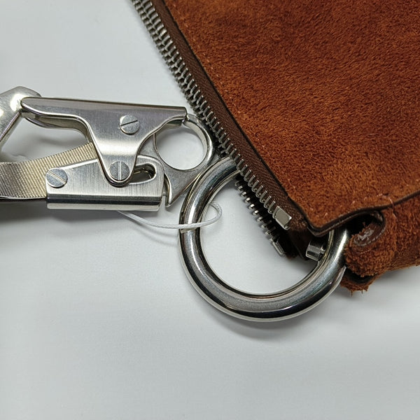 Suede Shoulder Bag Brown