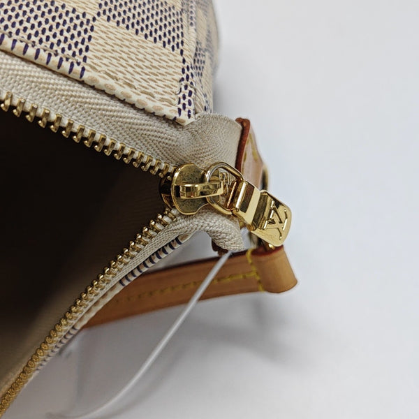 ACCESSOIRES GM Damier Azur Coated Canvas White