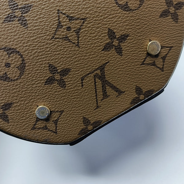 CANNES PM Monogram Coated Canvas Brown