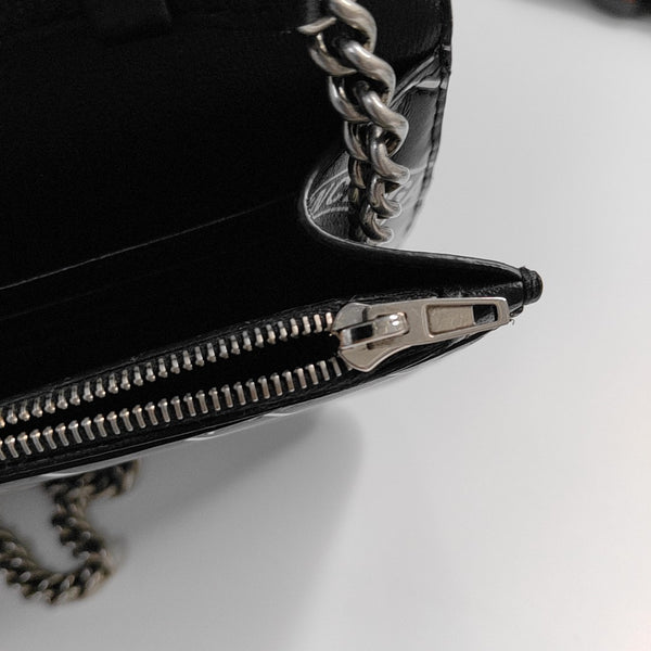 B. Calfskin Black
