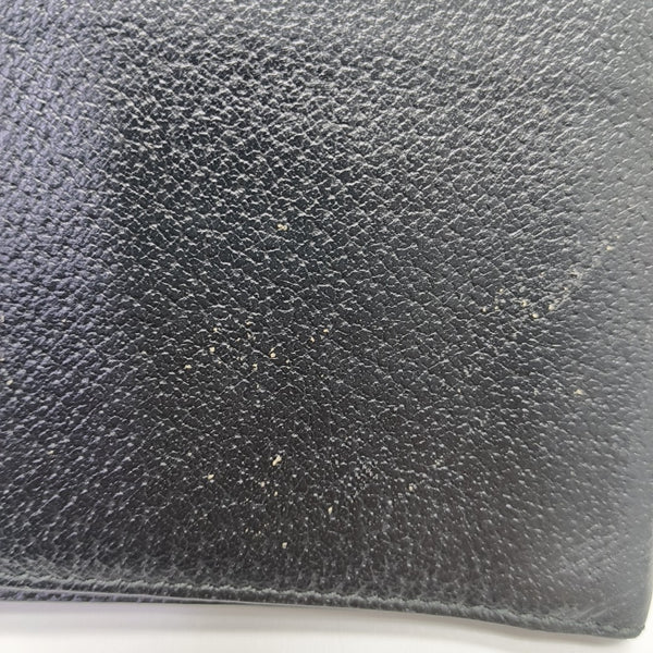 Animalier Calfskin Black Wallet