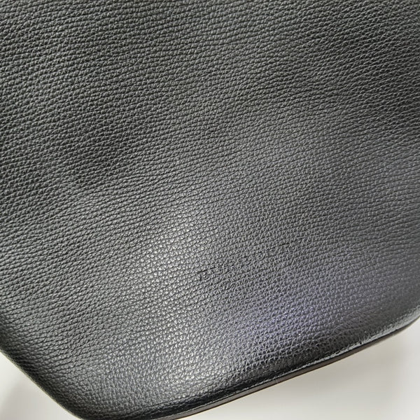 Calfskin Bucket Bag Black