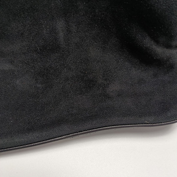 Suede Clutch Black