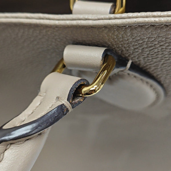 ONTHEGO MM Monogram Calfskin Gray