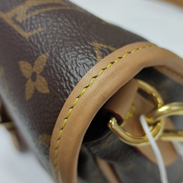 DIANE Monogram Coated Canvas Brown