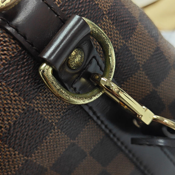 SPEEDY 30 Damier Ebene Coated Canvas Brown