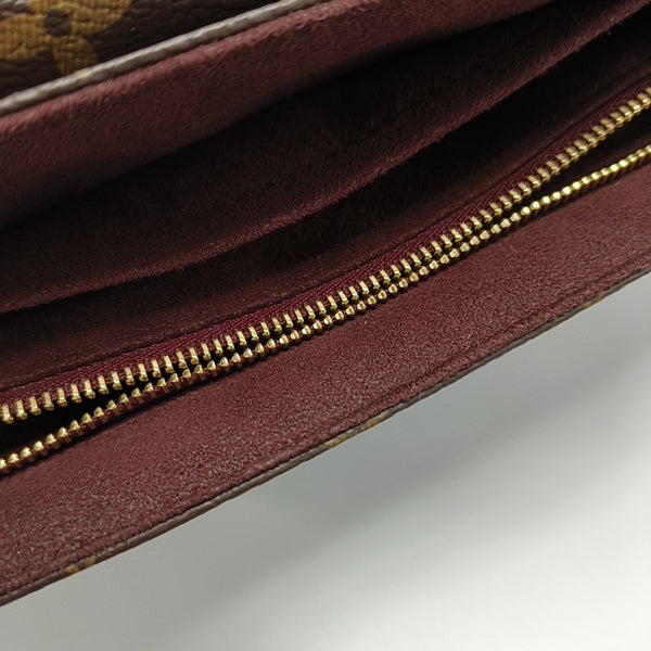 SAINT PLACIDE Monogram Coated Canvas Brown