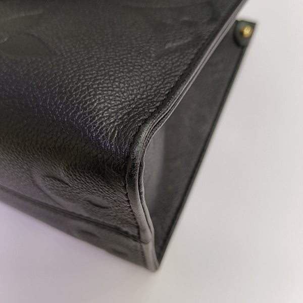 ONTHEGO PM Monogram Calfskin Black