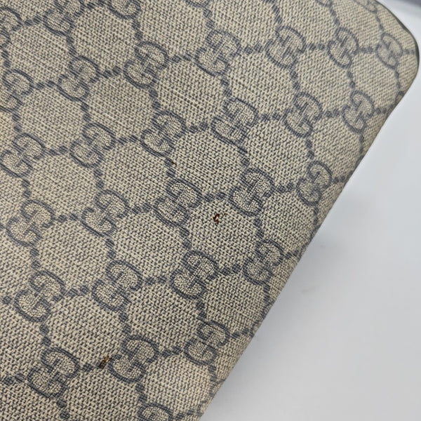 Messenger Monogram Coated Canvas Beige