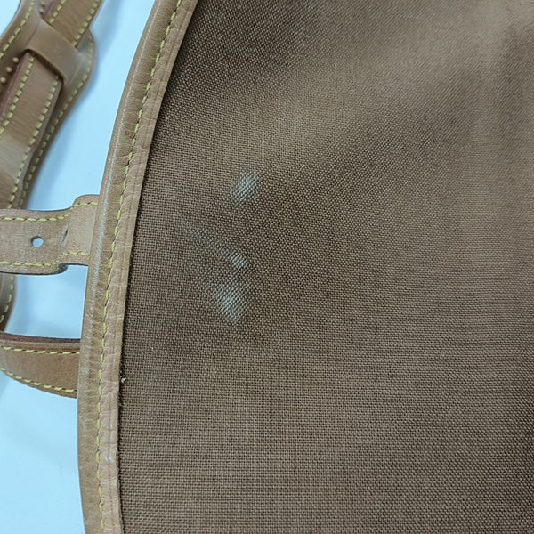 SOLOGNE PM Monogram Coated Canvas Brown