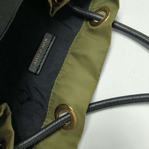 The Rucksack Large Nylon Green