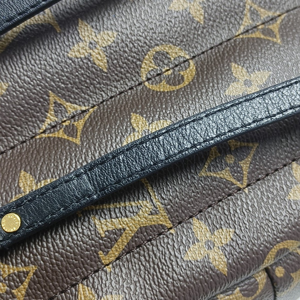 PALM SPRINGS Mini Monogram Coated Canvas Brown