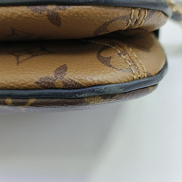 TWINNY Monogram Coated Canvas Brown