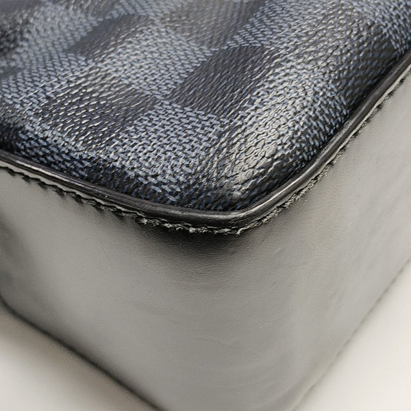 GREENWICH Damier Coated Canvas Blue