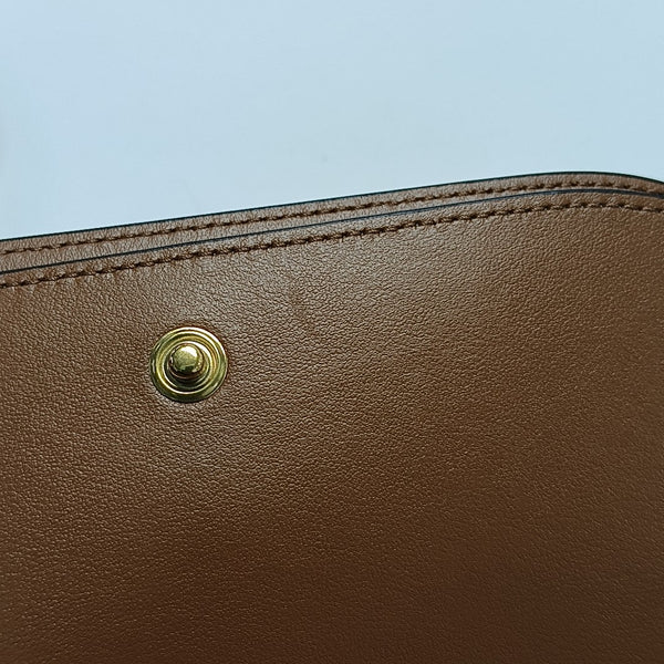 TRIOMPHE CANVAS Small Coated Canvas Brown