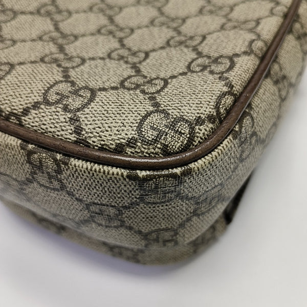Neo Vintage Mini Monogram Coated Canvas Brown